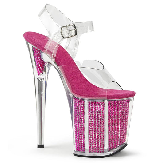 Zapatos de Novia Tacón Stiletto 20cm - Diseño Pasarela Crystal Stage - Image 3