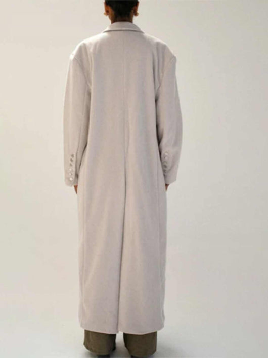 Abrigo de Lana Acolchado Nerazzurri con Hombros Reforzados Unisex - Image 3