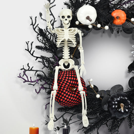 Corona Decorativa Halloween para Puerta - Adorno Festivo Colgante - Image 8