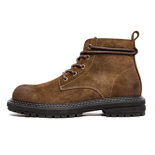 Botas Altas Martin de Cuero para Hombre - Estilo Casual Británico - Image 5