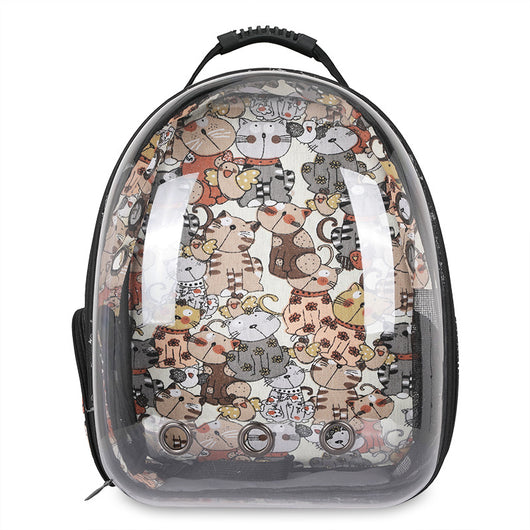 Mochila de Viaje para Mascotas con Bolsa Espacial y Compartimento Frontal - Image 8