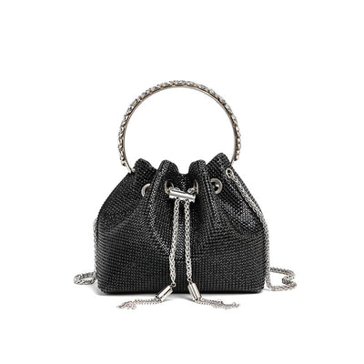 Bolso Bandolera de Diamantes Completos para Cena y Eventos - Image 6