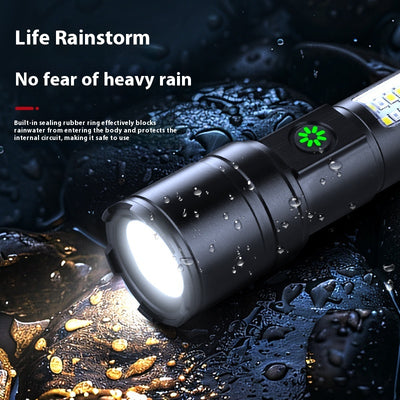 Linterna LED Recargable con Batería de Larga Duración - Image 3