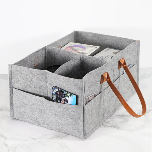 Bolsa Organizadora de Pañales Personalizada en Fieltro