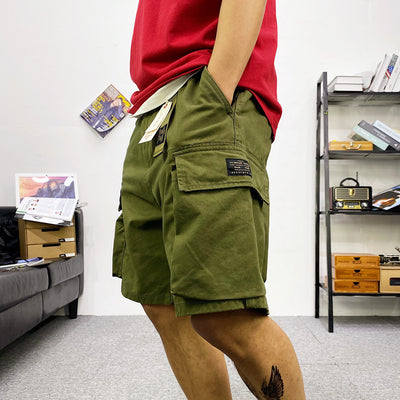 Pantalones Cortos Cargo Tácticos de Camuflaje con Múltiples Bolsillos - Image 6