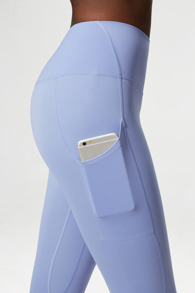 Pantalones Deportivos para Mujer con Bolsillos Laterales Anti-Enrollamiento - Image 14