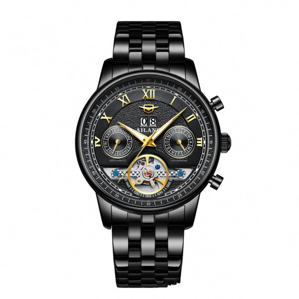Reloj Automático para Hombre con Fases Lunares y Diseño Empresarial - Image 3