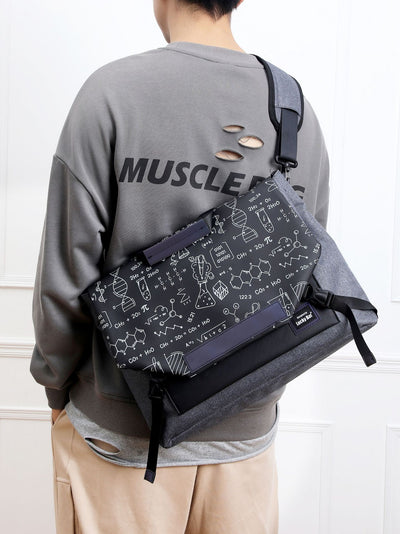 Bolsa Mensajero para Laptop Gaming de Gran Capacidad con Correa Ajustable - Image 4