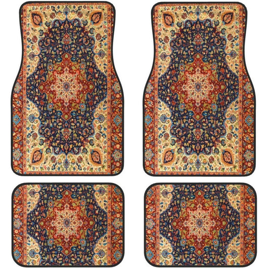 Juego de Tapetes para Auto Estilo Bohemio Retro - Image 30