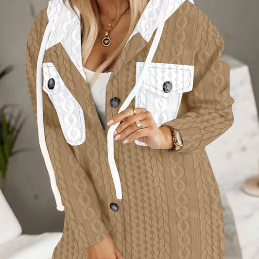 Abrigo con Capucha para Mujer - Diseño Moderno - Image 2