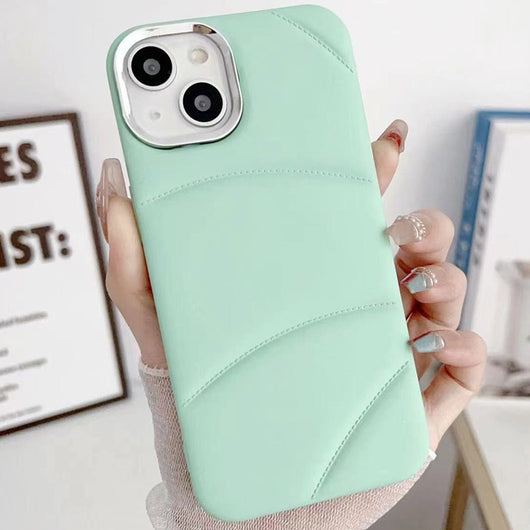 Funda de Teléfono de Silicona Mate con Inyección de Aceite Líquido - Image 6