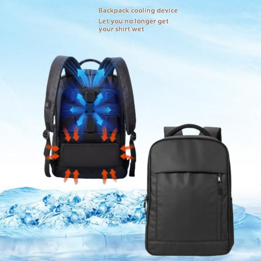 Mochila Ejecutiva con Ventilador de Refrigeración para Computadora - Image 13