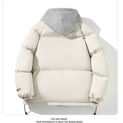 Abrigo de Invierno para Hombre con Capucha - Chaqueta de Algodón - Image 12