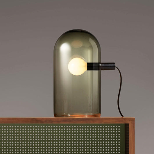 Lámpara de Mesa de Cristal para Sala de Exposición y Bar Moderno