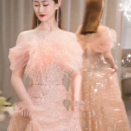 Vestido de Noche Premium Francés Elegancia para Anfitriona - Image 2