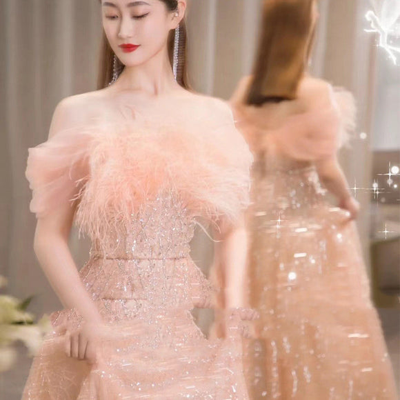 Vestido de Noche Premium Francés Elegancia para Anfitriona