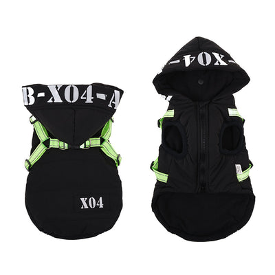 Abrigo Impermeable para Perros con Forro Polar y Capucha - Image 9
