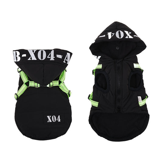 Abrigo Impermeable para Perros con Forro Polar y Capucha - Image 9