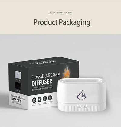 Difusor de Aroma con Efecto Llama - Humidificador Silencioso para el Hogar - Image 4