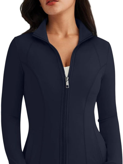 Chaqueta Deportiva Ajustada de Manga Larga con Tecnología Elástica - Image 16
