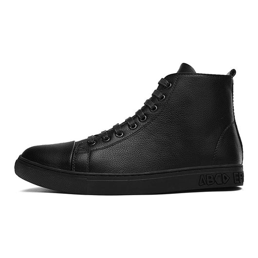 Tenis Altos Negros Talla Grande para Hombre - Image 15