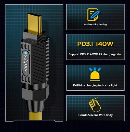 Cable de Carga Rápida con Función de Transferencia de Datos - Image 25