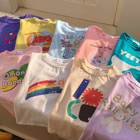 Playera Infantil Estampada con Diseños de Dibujos Animados - Image 3