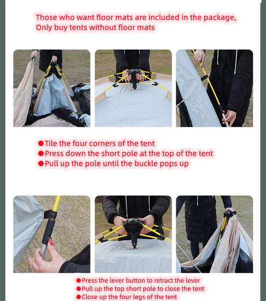 Carpa Automática Instantánea para Camping y Playa con Protección Solar - Image 17