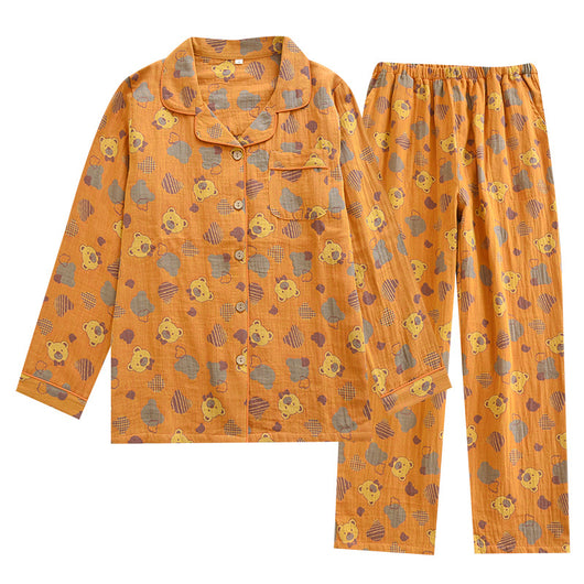 Pijama Suit Jacquard con Solapa - Corte Holgado y Elegante - Image 15