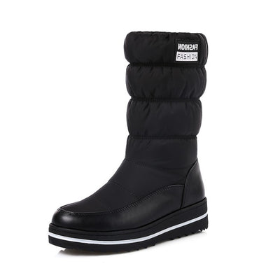 Botas de Nieve con Caña Elástica y Tacón Medio - Image 14