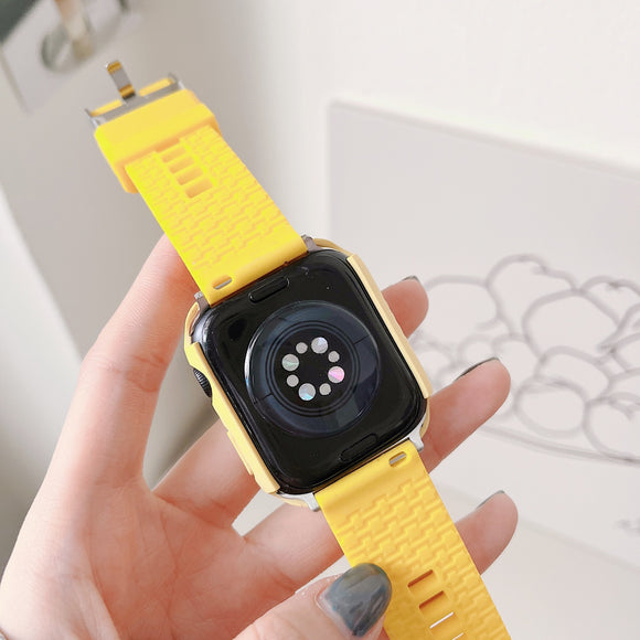 Set de Correas de Silicona y Protector para Reloj