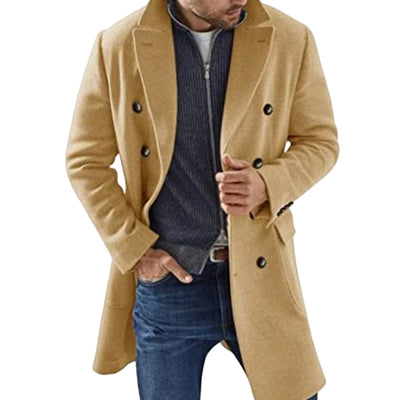 Abrigo de Lana para Hombre con Acolchado Térmico - Image 3