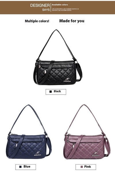 Bolso Bandolera de Cuero PU Texturizado Suave - Image 31