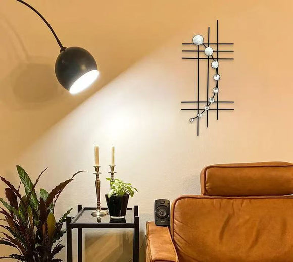Decoración Mural Poligonal Geométrica Moderna