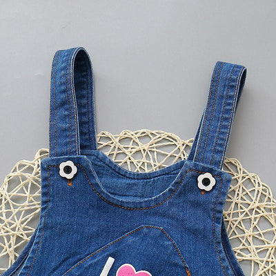 Pantalones Vaqueros con Tirantes para Niños y Niñas - Image 12