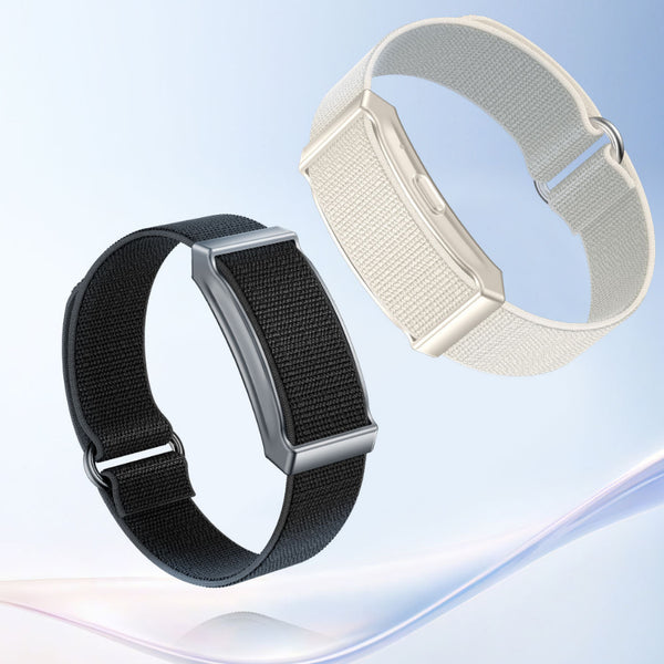 Pulsera Inteligente sin Pantalla para Monitoreo de Frecuencia Cardíaca, Oxígeno y Temperatura