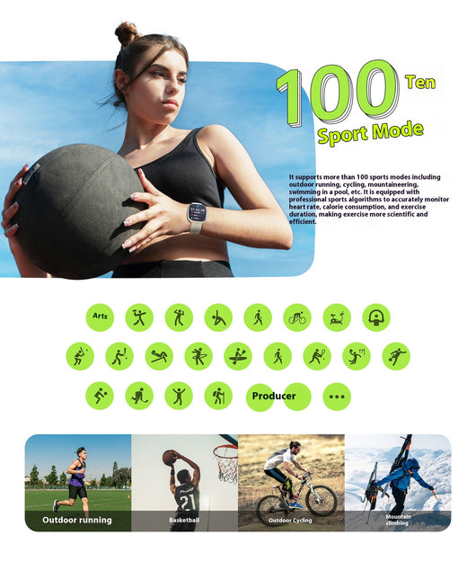 Reloj Inteligente Deportivo S5 con Llamadas Bluetooth y Monitoreo de Salud - Image 14