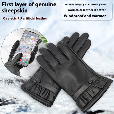 Guantes de Cuero para Mujer Invierno - Forro Polar, Impermeables y Táctiles - Image 22