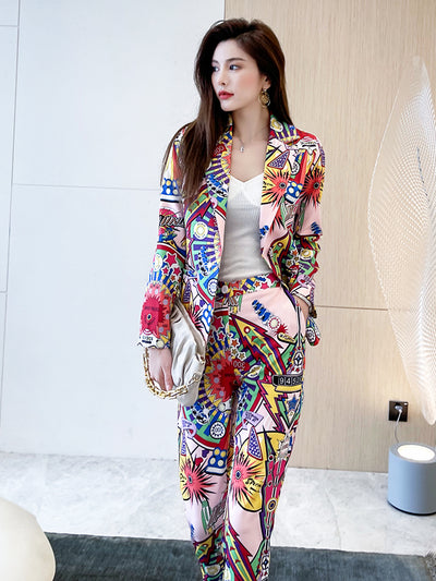 Conjunto de Dos Piezas: Blusa Moderna y Pantalón Cómodo para el Día - Image 3