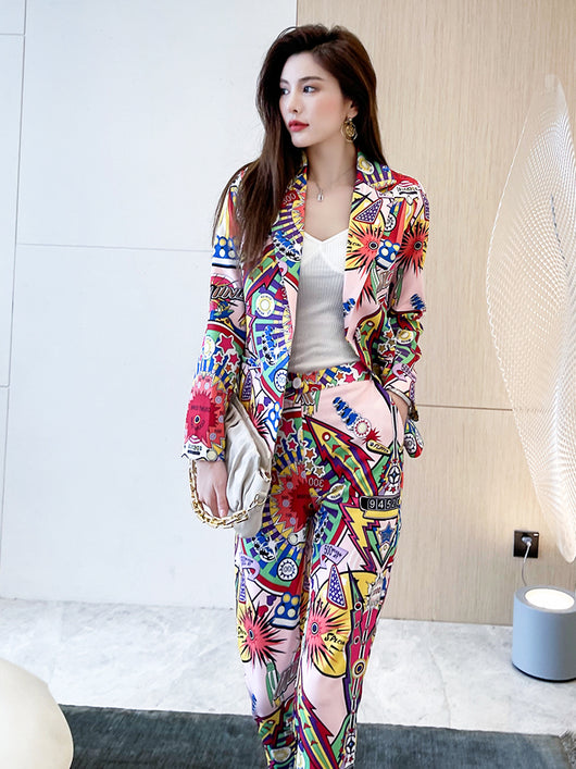 Conjunto de Dos Piezas: Blusa Moderna y Pantalón Cómodo para el Día - Image 3
