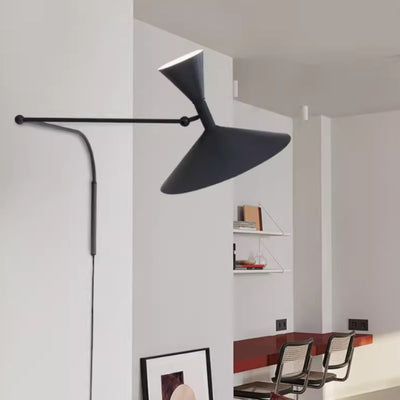 Lámpara Rotativa de Lectura Nemo - Diseño Minimalista Italiano para Dormitorio y Estudio - Image 4