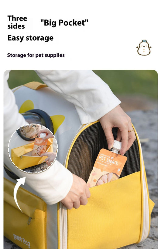 Mochila Transportadora para Gatos de Gran Capacidad - Image 14