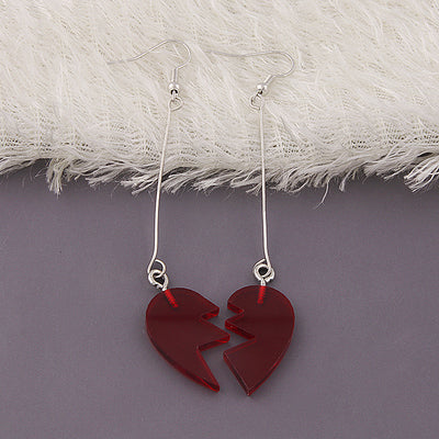 Aretes de Clip en Forma de Corazón - Diseño Creativo y Versátil - Image 9