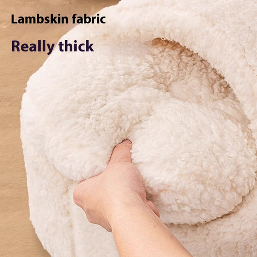 Pantuflas Cama Gato Lana Merino Desmontables y Lavables - Calidez y Seguridad - Image 8