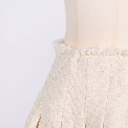 Conjunto de Falda y Chaqueta Corta con Flecos - Image 16