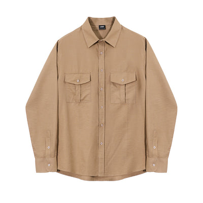 Camisa de Trabajo con Múltiples Bolsillos para Hombre - Image 11