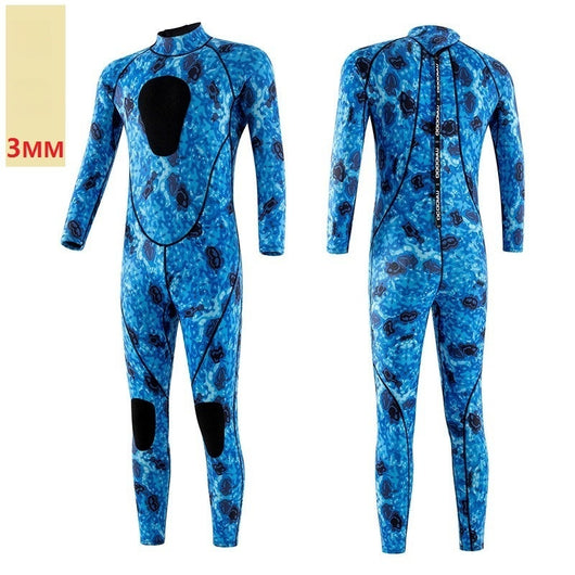 Traje de Baño Protector de Cuerpo Completo 3mm Hombre - Protección Solar y Medusas - Image 3