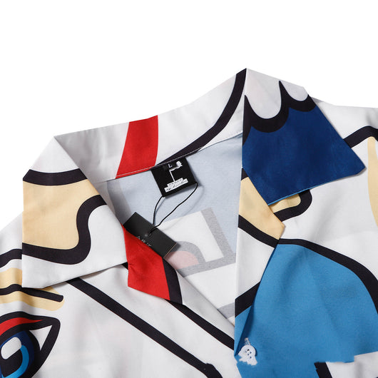 Playera Estampado Flores Doodle para Hombre y Mujer Verano - Image 11