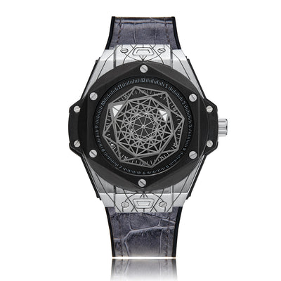 Reloj Hombre Big Bang Telaraña Tatuaje - Correa Goma Resistente Estudiante - Image 16