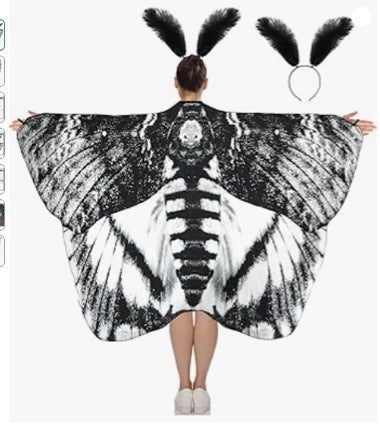 Capa Halloween con Mariposas Giratorias - Decoración Mágica - Image 7